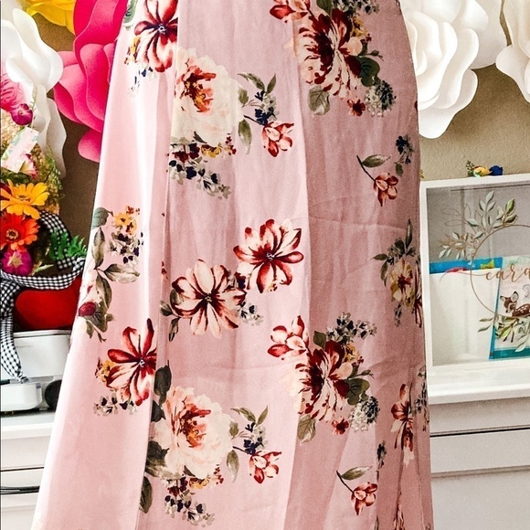 Nwt Leith Floral Print Maxi Dress - Picture 7 of 9